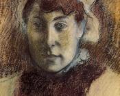 埃德加 德加 : Portrait of Madame Ernest May